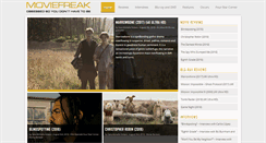 Desktop Screenshot of moviefreak.com